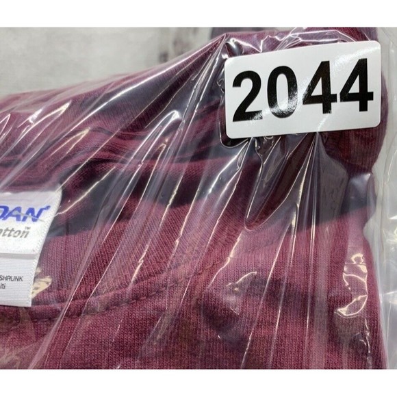 Gildan Graphic T-Shirt SALUKIS Mens M Red Crew Neck Southern Illinois University - Picture 11 of 11